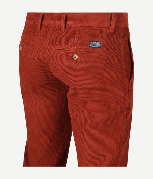 Steppin' Out chino flemm corduroy wine | Regular-fit