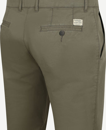 Chino newbury olijfgroen