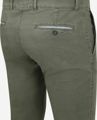 Steppin' Out chino northport sage groen | Slim-fit