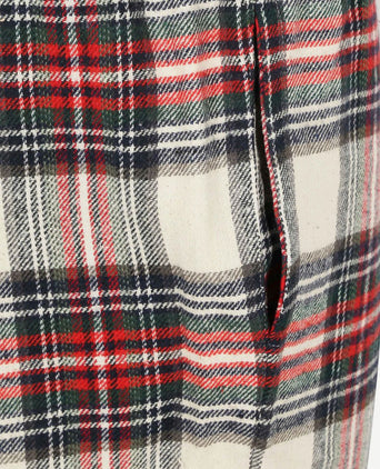 Loungebroek ruit multicolour