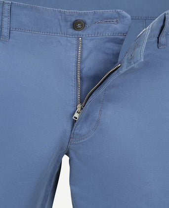 Chino newbury light twill blauw