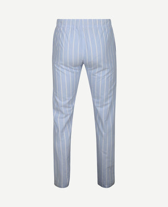 Loungebroek streep lichtblauw