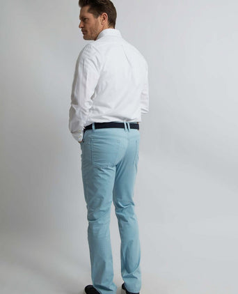 Broek johnson lichtblauw