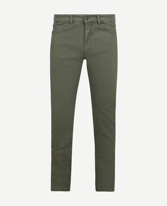 Broek 5-pocket johnson dark sage