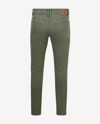 Broek 5-pocket johnson dark sage
