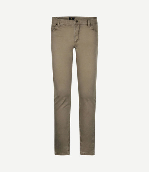 Broek 5-pocket johnson khaki