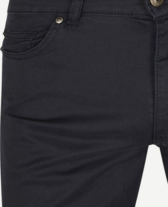 Steppin' Out broek 5-pocket johnson donkerblauw | Regular-fit