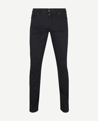 Broek 5-pocket johnson donkerblauw
