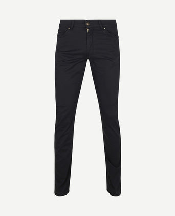 Broek 5-pocket johnson donkerblauw