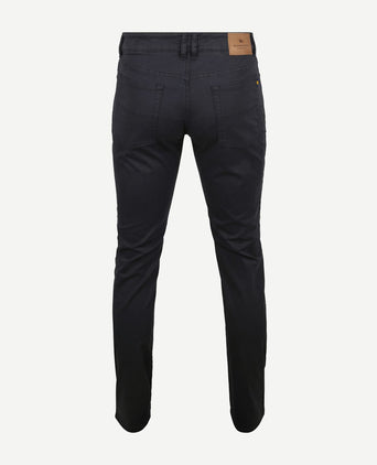 Broek 5-pocket johnson donkerblauw