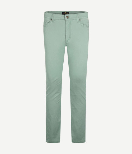 Steppin' Out broek 5-pocket johnson sage | Regular-fit