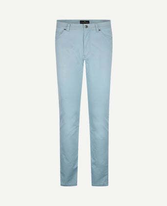 Broek johnson lichtblauw