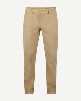 Steppin' Out chino flemm corduroy beige | Regular-fit