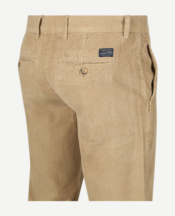 Steppin' Out chino flemm corduroy beige | Regular-fit