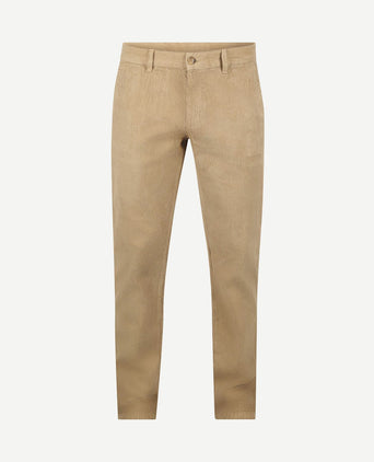 Chino flemm corduroy beige