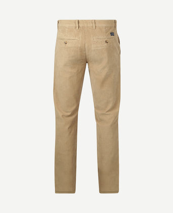 Chino flemm corduroy beige