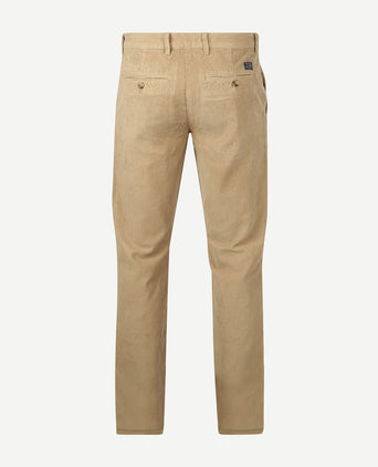Chino flemm corduroy beige