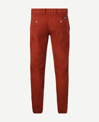 Steppin' Out chino flemm corduroy wine | Regular-fit