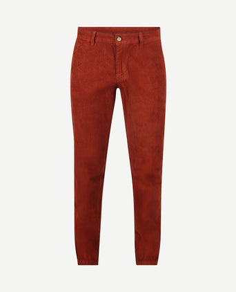 Chino flemm corduroy wine