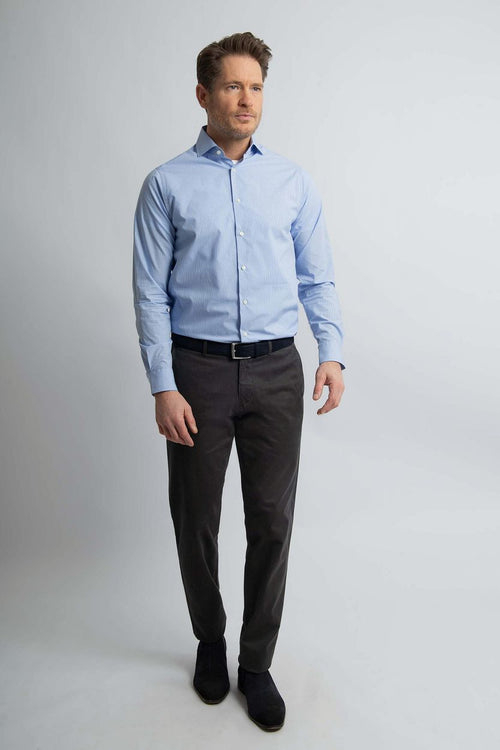 Steppin' Out chino newbury antraciet | Slim-fit