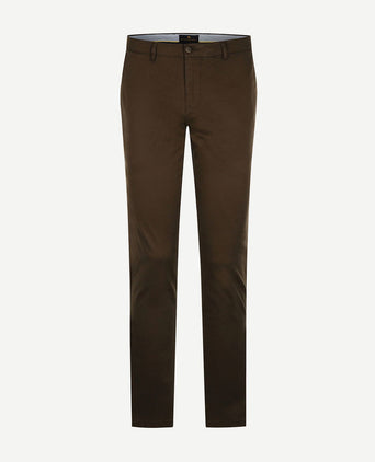 Steppin' Out chino newbury brown | Slim-fit