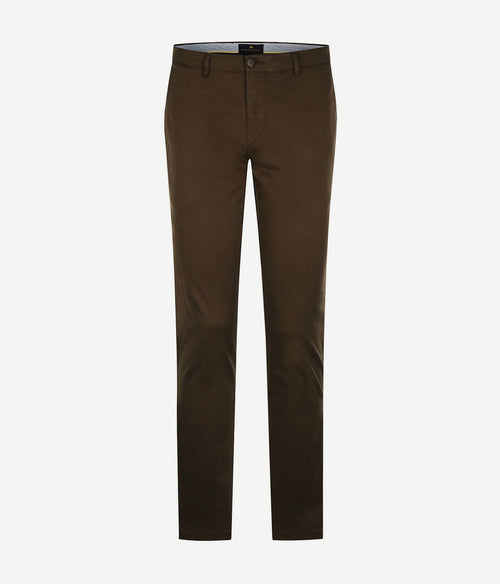 Steppin' Out chino newbury brown | Slim-fit