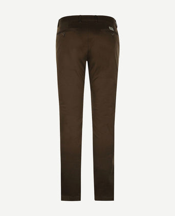Steppin' Out chino newbury brown | Slim-fit