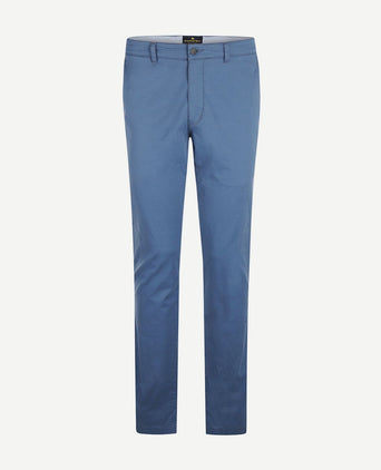 Steppin' Out chino newbury indigo blauw | Slim-fit