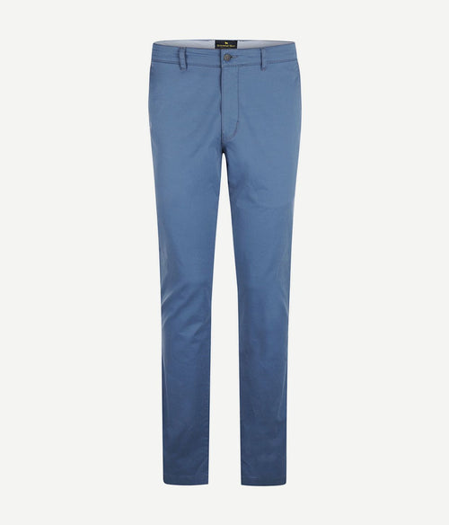 Steppin' Out chino newbury indigo blauw | Slim-fit