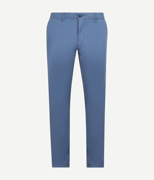 Steppin' Out chino newbury indigo blauw | Slim-fit