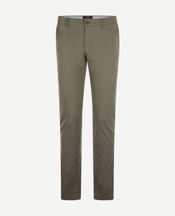 Steppin' Out chino newbury olijfgroen | Slim-fit