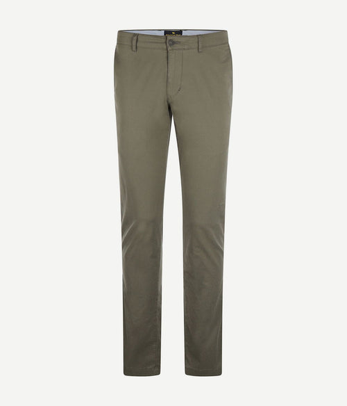 Steppin' Out chino newbury olijfgroen | Slim-fit