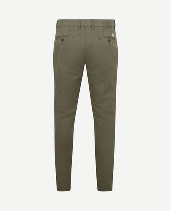 Chino newbury olijfgroen