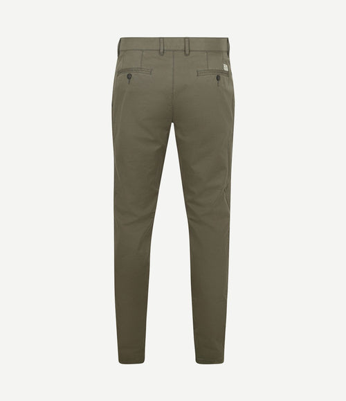 Chino newbury olijfgroen