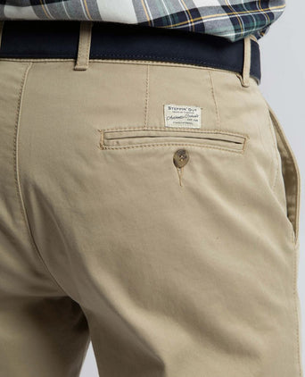 Steppin' Out chino newbury sand | Slim-fit