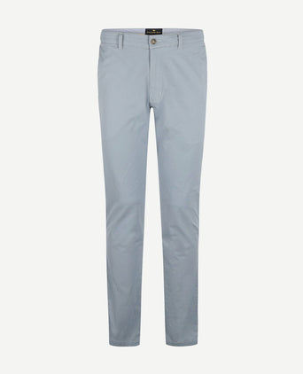 Steppin' Out chino newbury sky blauw | Slim-fit