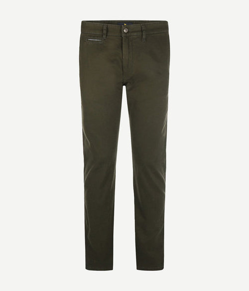 Steppin' Out chino northport dark olive | Slim-fit