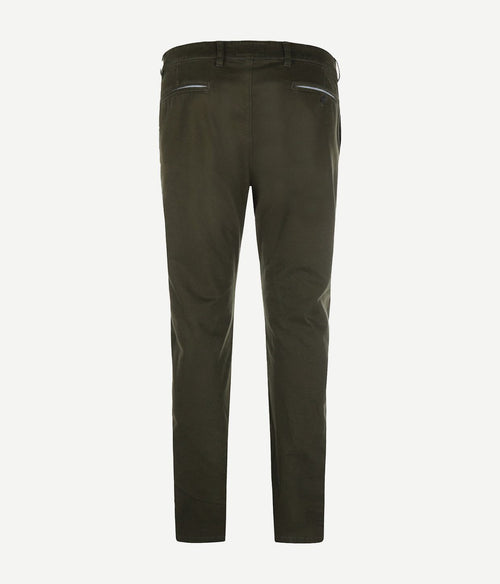 Steppin' Out chino northport dark olive | Slim-fit