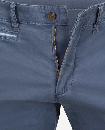 Steppin' Out chino northport indigo blauw | Slim-fit