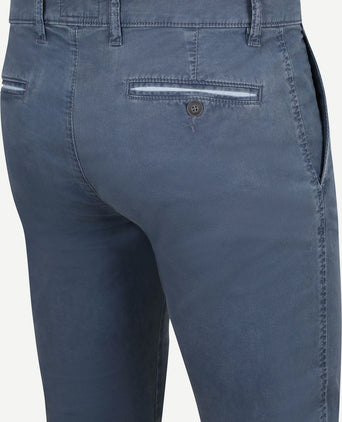 Steppin' Out chino northport indigo blauw | Slim-fit