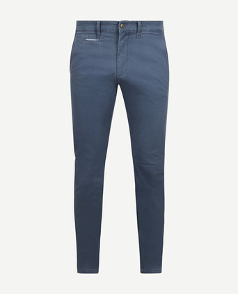 Steppin' Out chino northport indigo blauw | Slim-fit