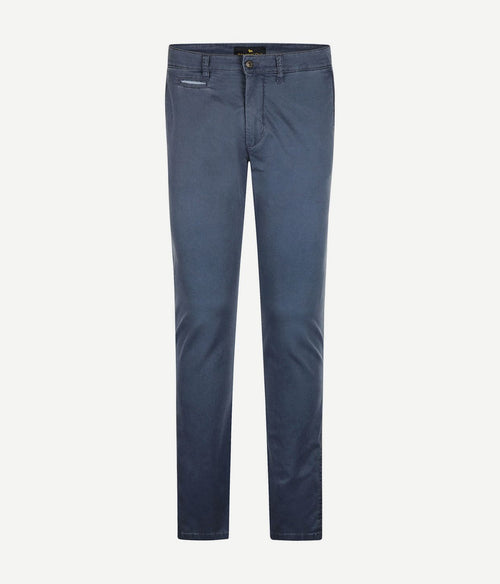Steppin' Out chino northport indigo blauw | Slim-fit