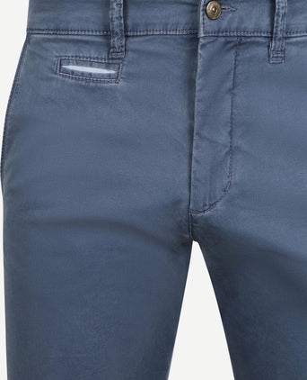 Steppin' Out chino northport indigo blauw | Slim-fit