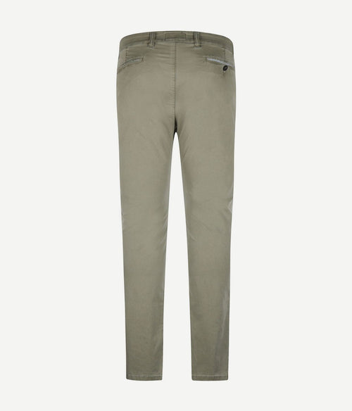 Steppin' Out chino northport olijfgroen | Slim-fit