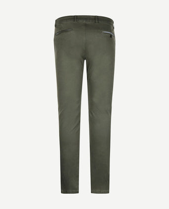 Steppin' Out chino northport sage groen | Slim-fit