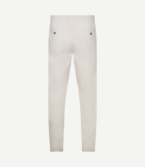 Chino portsmouth poplin ecru