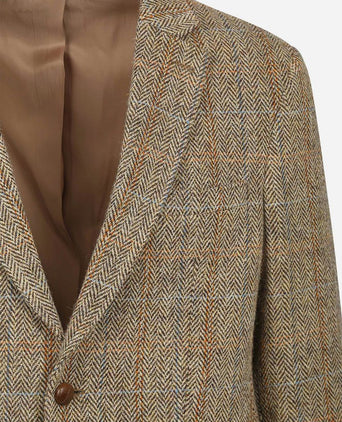 Steppin' Out colbert harris tweed beige | Slim-fit