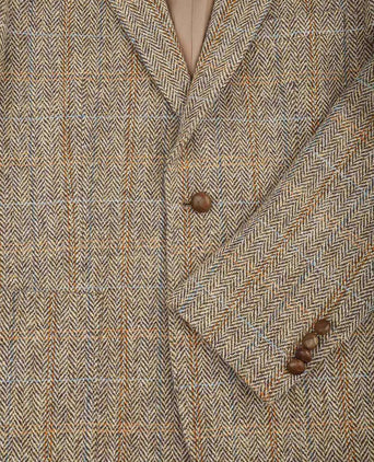 Steppin' Out colbert harris tweed beige | Slim-fit