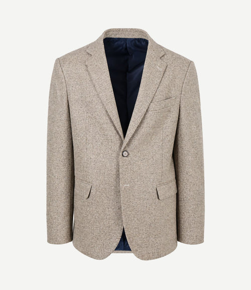 Colbert lamswol tweed beige