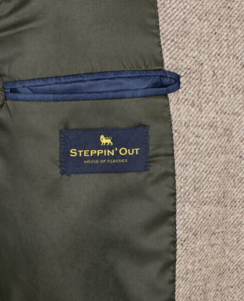 Colbert lamswol tweed beige